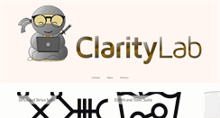 Desktop Screenshot of clarity-lab.org