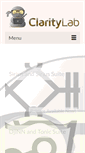 Mobile Screenshot of clarity-lab.org